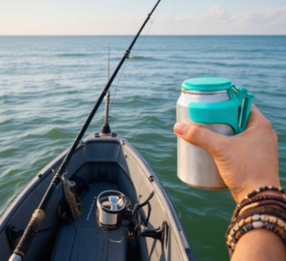 fishing using the Klever Cap